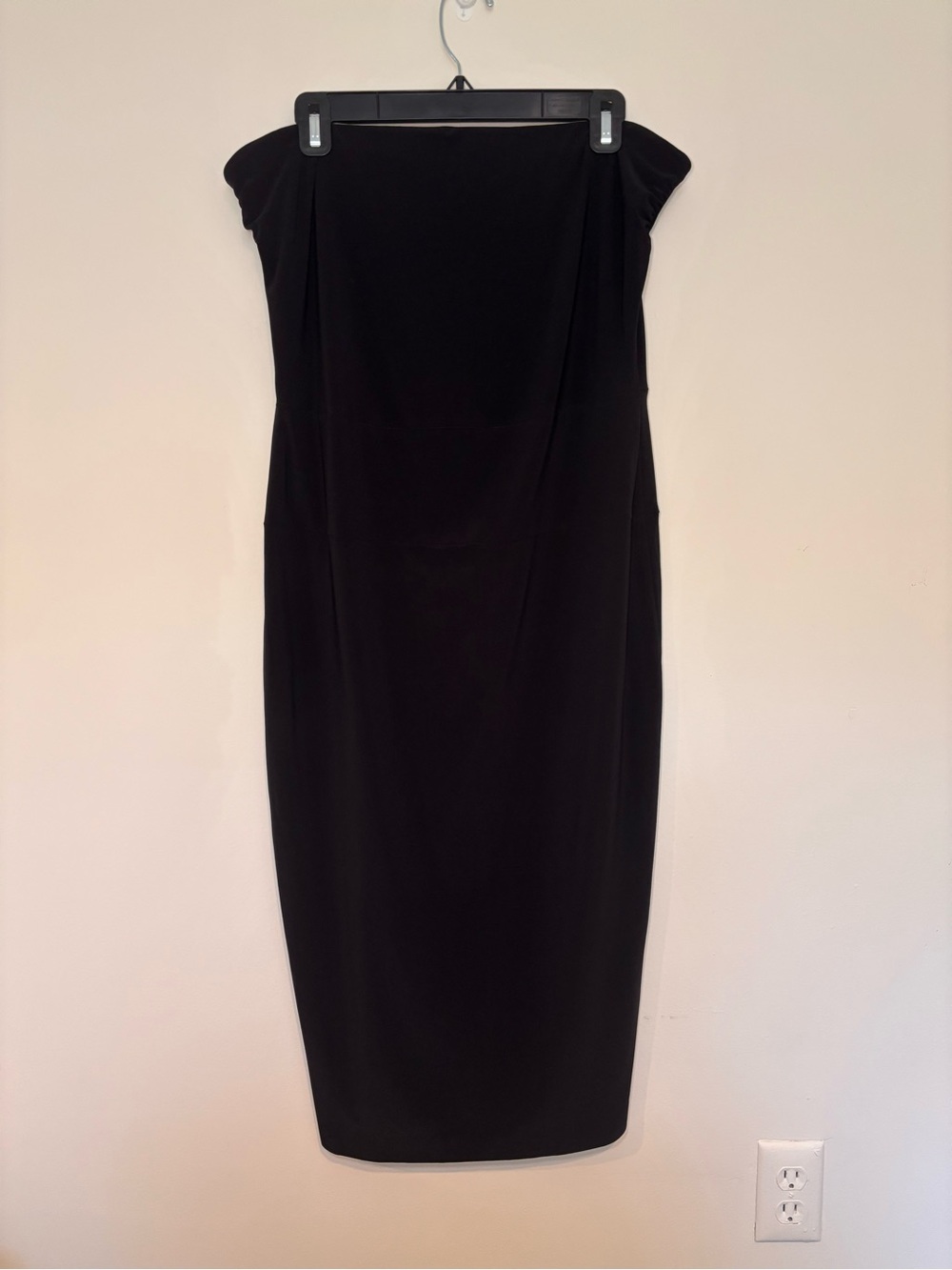 Norma Kamali Classic Black Strapless Dress - NWOT